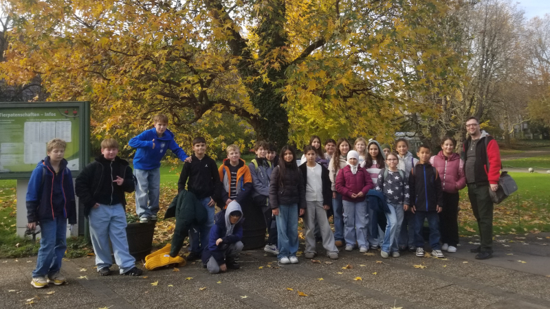 Lerngang in den Zoologischen Stadtgarte Karlsruhe